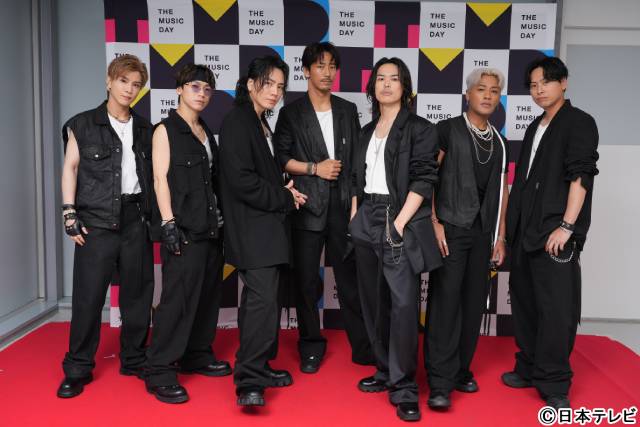 【THE MUSIC DAY 2023】三代目 J SOUL BROTHERSが「R.Y.U.S.E.I.」「STARS」を披露。「僕らの歴史が詰まったメドレーになっています」