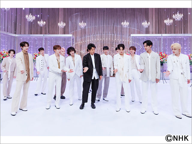 SEVENTEENが「SONGS」に初登場！ 高難易度ダンスを大泉洋に伝授