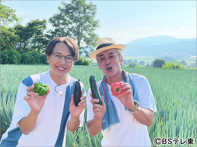 寺島進と金子貴俊が8月31日「野菜の日」に採れたての高原野菜を堪能。「若者も手伝いに来て！」