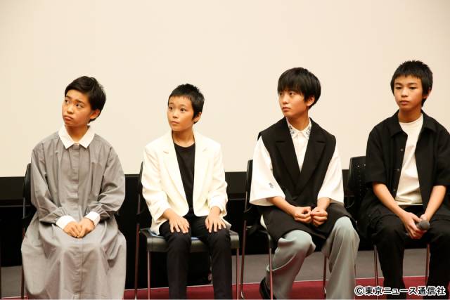 ドラマ「軍港の子」、戦争孤児を演じた子どもたちが会見に登場！ 主演・小林優仁、母親役の田中麗奈は「トム・クルーズに見えました！」