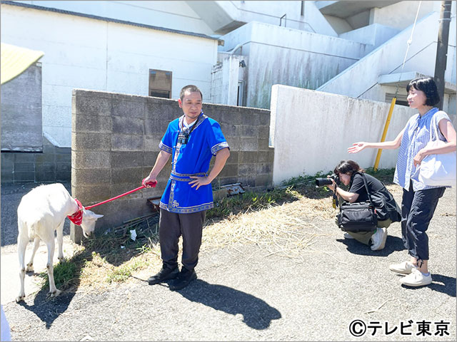 トータス松本が「ヤギと大悟」に登場！ MEGUMIは激ユルのロケを満喫。初めての海に大興奮のポポは…!?