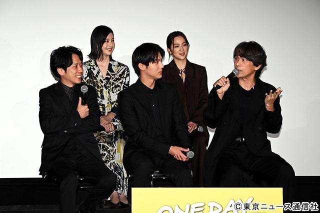 二宮和也＆中谷美紀＆大沢たかお「ONE DAY」キャスト17人が集結！ 主演同士は全然会っていない撮影状況を報告