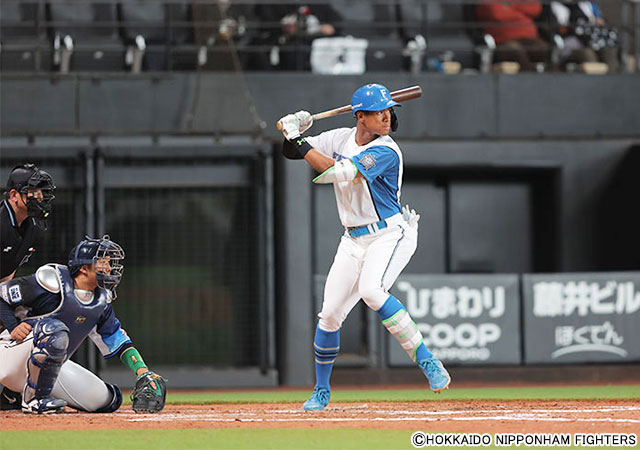 北海道日本ハムファイターズ／万波中正選手