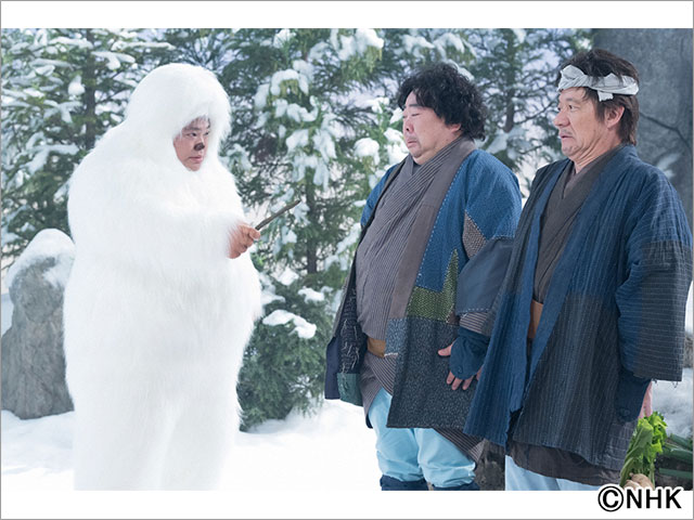 「LIFE！冬1」富栄ドラムが“雪男”役でコントに挑戦。大ファンの内村光良との共演に「夢がかないました！」
