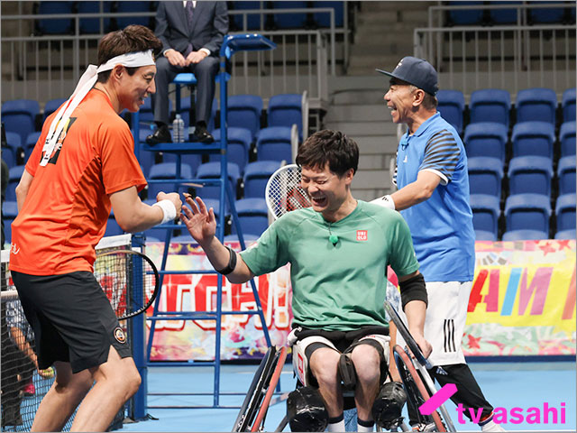 スーパーレジェンド・国枝慎吾vs史上最年少の世界ランク1位・小田凱人！「とんねるずのスポーツ王は俺だ!!」で激突