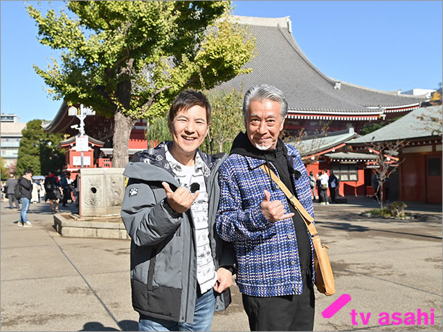 関根勤、高田純次と爆笑散歩!!「前よりパワフル！ まともなことをほとんど言わない（笑）」