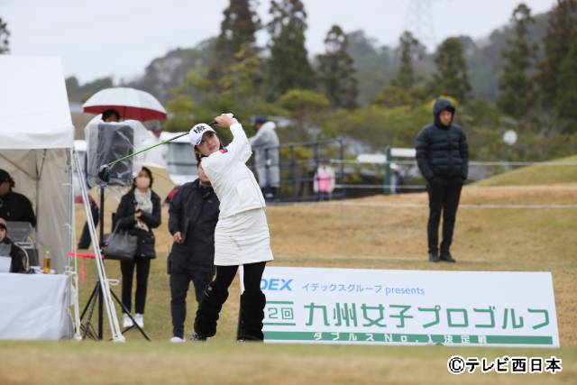 珍しい女子プロゴルフのダブルス戦・第2回大会の模様をオンエア！