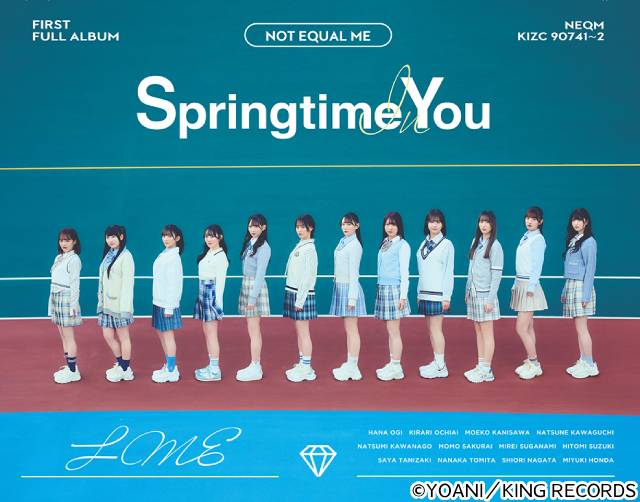 【≠ME 1stアルバム「Springtime In You」発売記念SPインタビュー】グループ結成から5年、メンバーが感じた“≠MEの青春の瞬間”