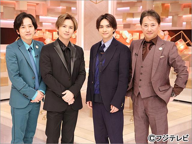 堂本光一が「だれかtoなかい」でKinKi Kidsの未来を語る。中居正広、二宮和也、佐藤勝利とトークを展開