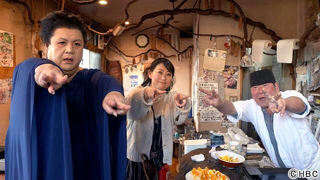 友近＆マツコ・デラックス／「おさんぽ北海道～この旅は愛媛県にお世話になります～」撮影風景