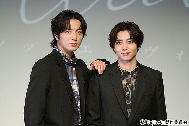 和田琢磨＆染谷俊之／舞台連動ドラマ「Solliev0」の完成記念上演イベントリポ