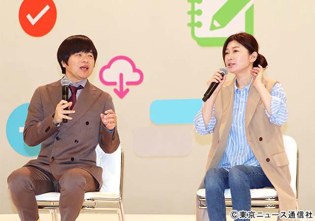 篠原涼子が「イップス」で共演中のバカリズムの才能に興味津々。「現場に来てからセリフを覚えるなんてできない」