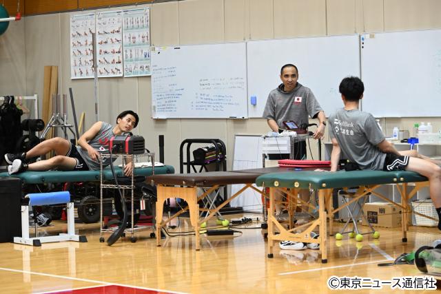 バスケ男子日本代表・強化試合直前合宿フォトリポート。パリ五輪「最終メンバー12人」へのサバイバルがスタート!