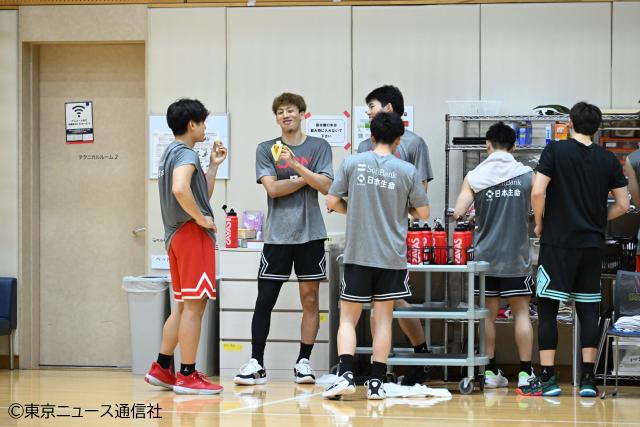 バスケ男子日本代表・強化試合直前合宿フォトリポート。パリ五輪「最終メンバー12人」へのサバイバルがスタート!