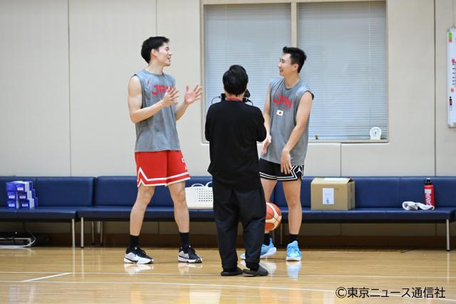 バスケ男子日本代表・強化試合直前合宿フォトリポート。パリ五輪「最終メンバー12人」へのサバイバルがスタート!