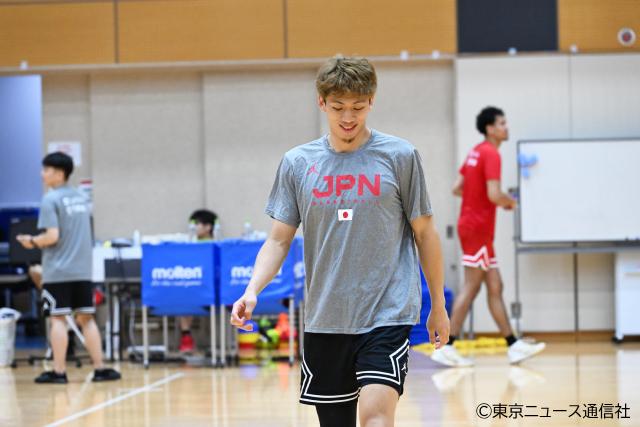 バスケ男子日本代表・強化試合直前合宿フォトリポート。パリ五輪「最終メンバー12人」へのサバイバルがスタート!