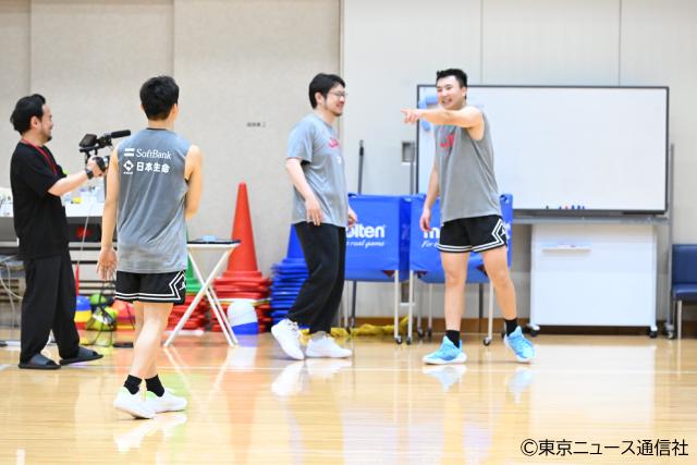 バスケ男子日本代表・強化試合直前合宿フォトリポート。パリ五輪「最終メンバー12人」へのサバイバルがスタート!