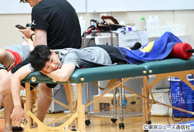 バスケ男子日本代表・強化試合直前合宿フォトリポート。パリ五輪「最終メンバー12人」へのサバイバルがスタート!
