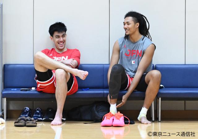 バスケ男子日本代表・強化試合直前合宿フォトリポート。パリ五輪「最終メンバー12人」へのサバイバルがスタート!