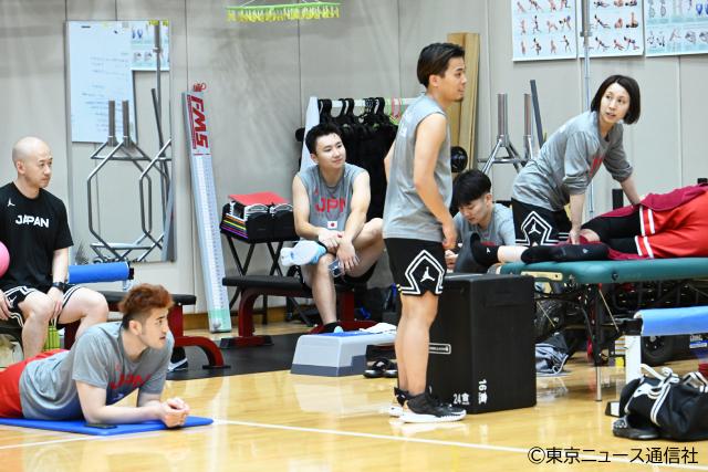 バスケ男子日本代表・強化試合直前合宿フォトリポート。パリ五輪「最終メンバー12人」へのサバイバルがスタート!