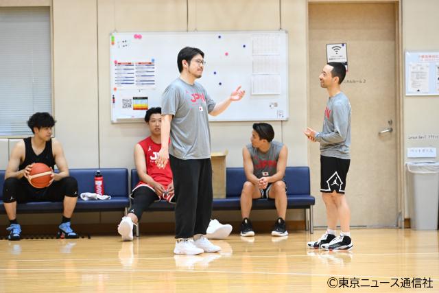 バスケ男子日本代表・強化試合直前合宿フォトリポート。パリ五輪「最終メンバー12人」へのサバイバルがスタート!