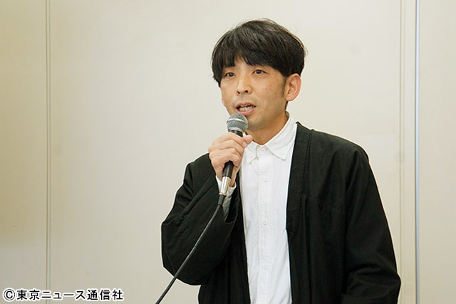 2025年度番組編成記者発表「ぷうぷうぱっ!」 知育番組「ぷうぷうぱっ!」演出・ディレクターの加賀城匡貴