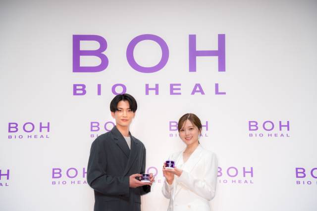 白石麻衣＆渡邊圭祐が「BIOHEAL BOH」新アンバサダーに就任！　スキンケア話で大盛り上がり♪