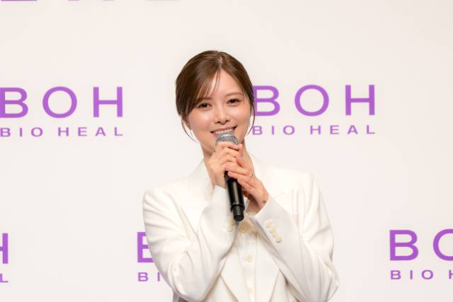 白石麻衣＆渡邊圭祐が「BIOHEAL BOH」新アンバサダーに就任！　スキンケア話で大盛り上がり♪