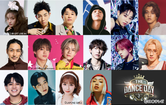 「THE DANCE DAY」ハーフタイムショーに髙橋海人、宮近海斗、東方神起・ユンホら集結