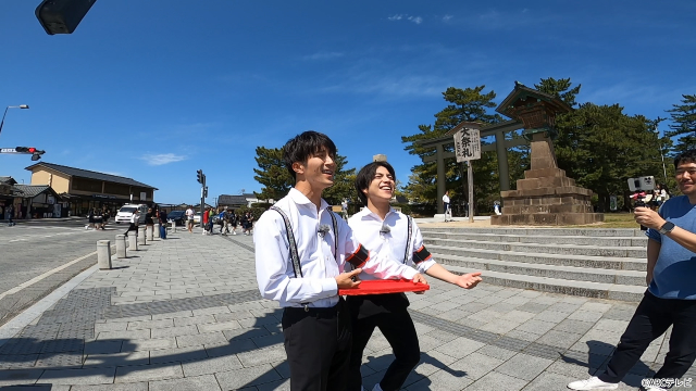 「リア突WEST.」重岡大毅＆濵田崇裕が出雲へ！“海の家”成功のため運気爆上げに挑む