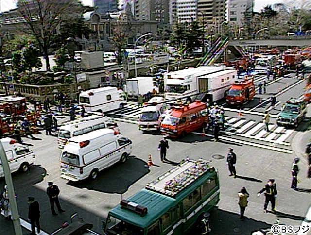 カメラマンが捉えた1995 “地下鉄サリン事件”発生当時の様子/BSフジ「カメラマンが捉えた1995」