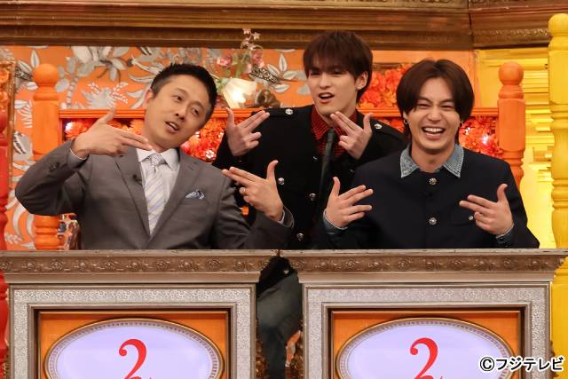 「今夜はナゾトレ」初登場のtimelesz・松島聡と篠塚大輝が、そろって阿部亮平に感謝！