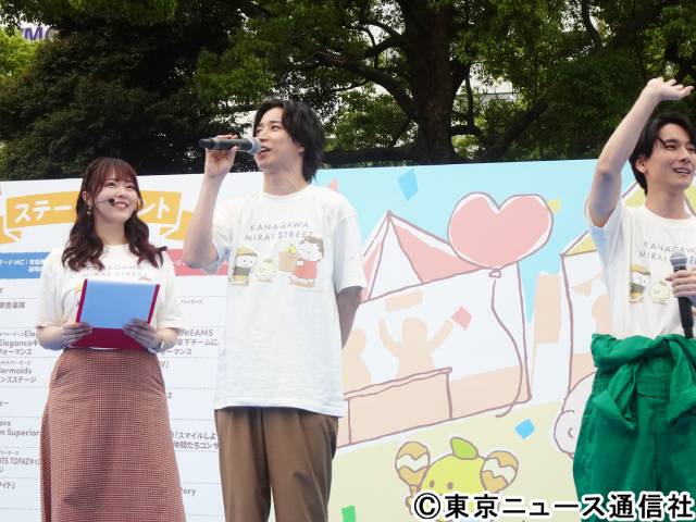 【猫のひたいほどワイド×ファミリーマート】共同開発の“ご褒美スイーツ”を出演者がPR！