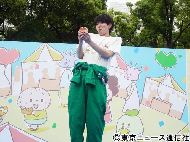 【猫のひたいほどワイド×ファミリーマート】共同開発の“ご褒美スイーツ”を出演者がPR！