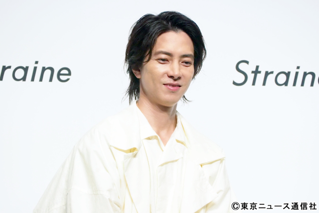 山下智久がヘアケアブランド「Straine」発表会に登場！　名前を間違えられても笑顔で神対応！