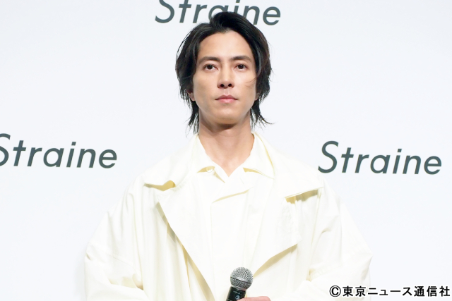 山下智久がヘアケアブランド「Straine」発表会に登場！　名前を間違えられても笑顔で神対応！