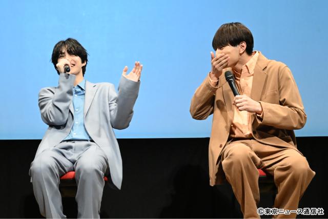 宇佐卓真＆平野宏周「被写界深度」イベントでキスシーンの裏側を告白！