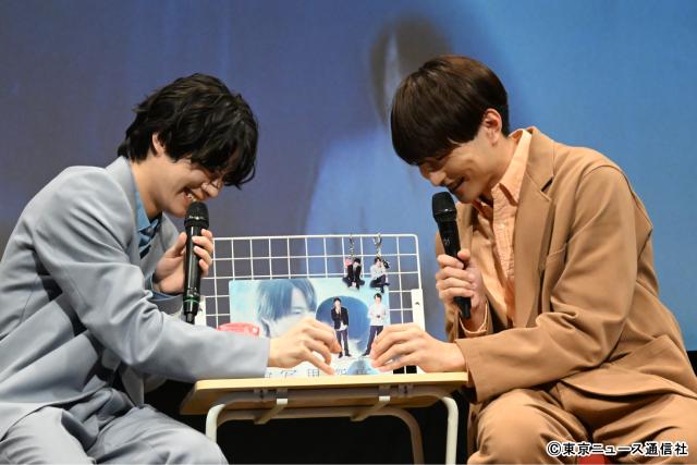 宇佐卓真＆平野宏周「被写界深度」イベントでキスシーンの裏側を告白！