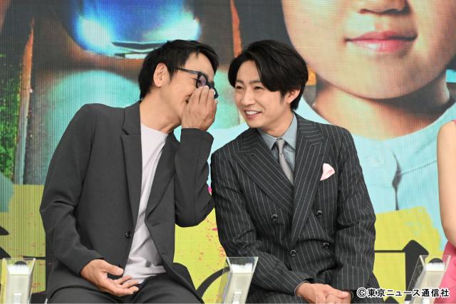 相葉雅紀がテレビ朝日系9時台ドラマ3作品合同会見で永尾柚乃と共演を約束！