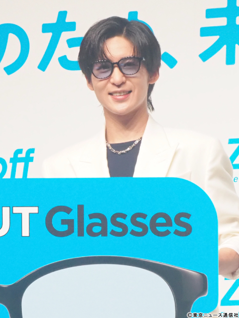 目黒蓮が「Zoff」グローバルブランドアンバサダーに！「目を守ることの大切さを伝えたい」
