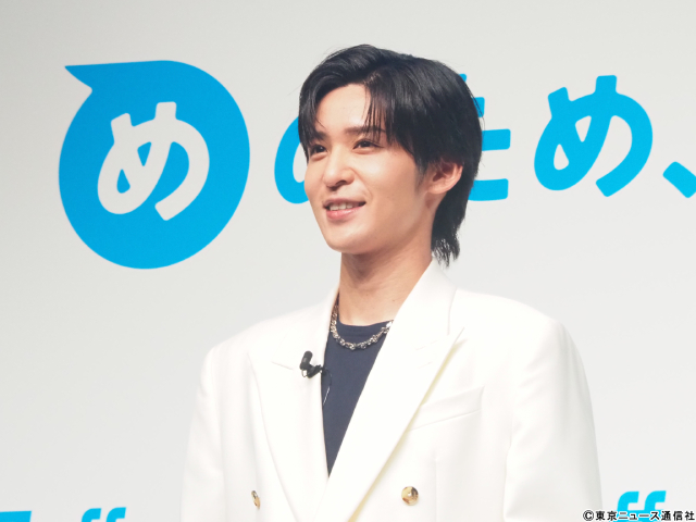 目黒蓮が「Zoff」グローバルブランドアンバサダーに！「目を守ることの大切さを伝えたい」