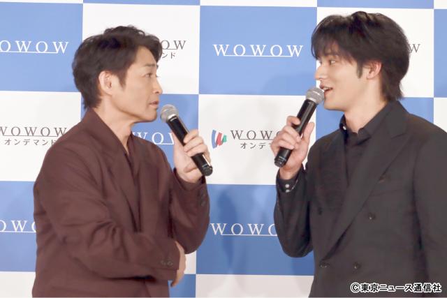 安田顕＆水上恒司「怪物」完成報告会に登場「ベタベタしないように関係性を築いた」