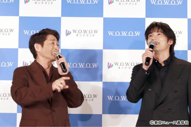 安田顕＆水上恒司「怪物」完成報告会に登場「ベタベタしないように関係性を築いた」