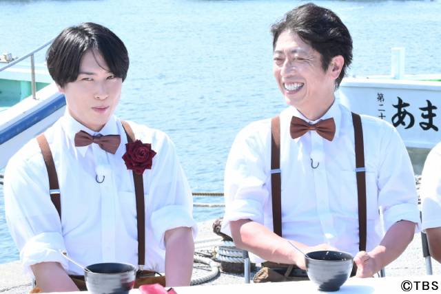 宮舘涼太が「黄金のワンスプーン」で初の釣りロケに！　アイデア料理も振る舞う