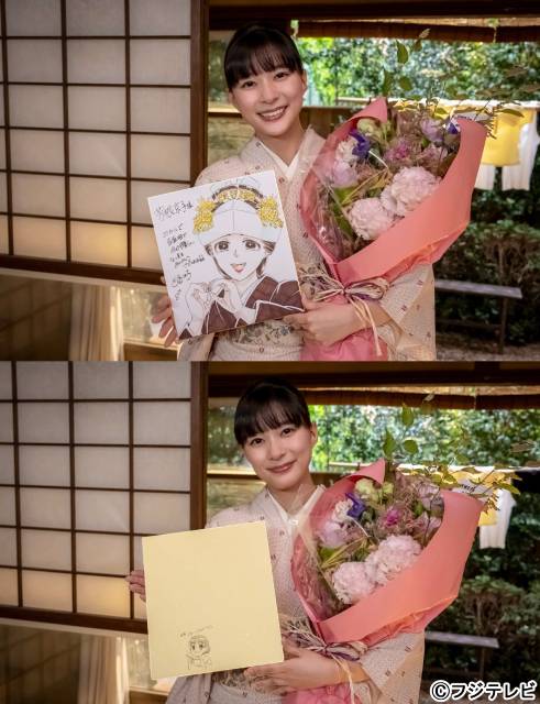 芳根京子＆本田響矢「波うららかに、めおと日和」2人そろって仲良くクランクアップ！