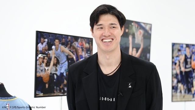 渡邊雄太がイップスを乗り越えた1本のシュート！　「NumberTV」で語る“挫折と復活”の物語