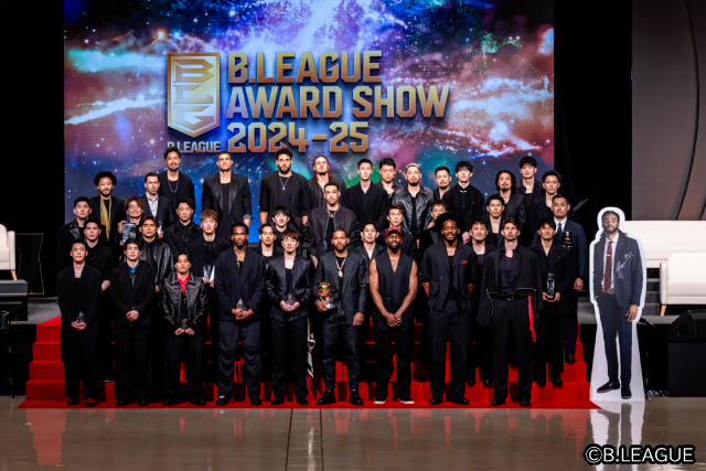 MVPは2年連続でD.J・ニュービル！「B.LEAGUE AWARD SHOW 2024-25」