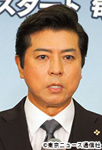「能面検事」会見:上川隆也/不破俊太郎 「能面検事」会見:上川隆也/不破俊太郎