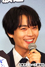 「能面検事」会見:大西流星/前田拓海 「能面検事」会見:大西流星/前田拓海