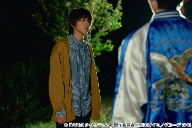「六月のタイムマシン」主演・志賀李玖が涙でクランクアップ「皆さんと過ごした期間が宝物」